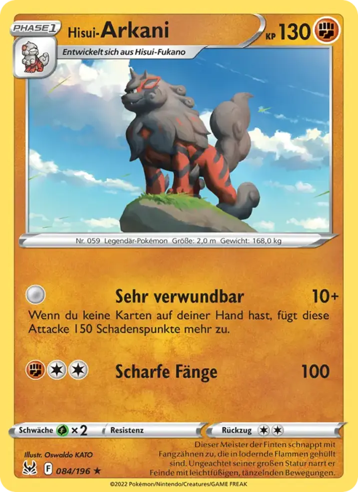 Hisuian Arcanine 