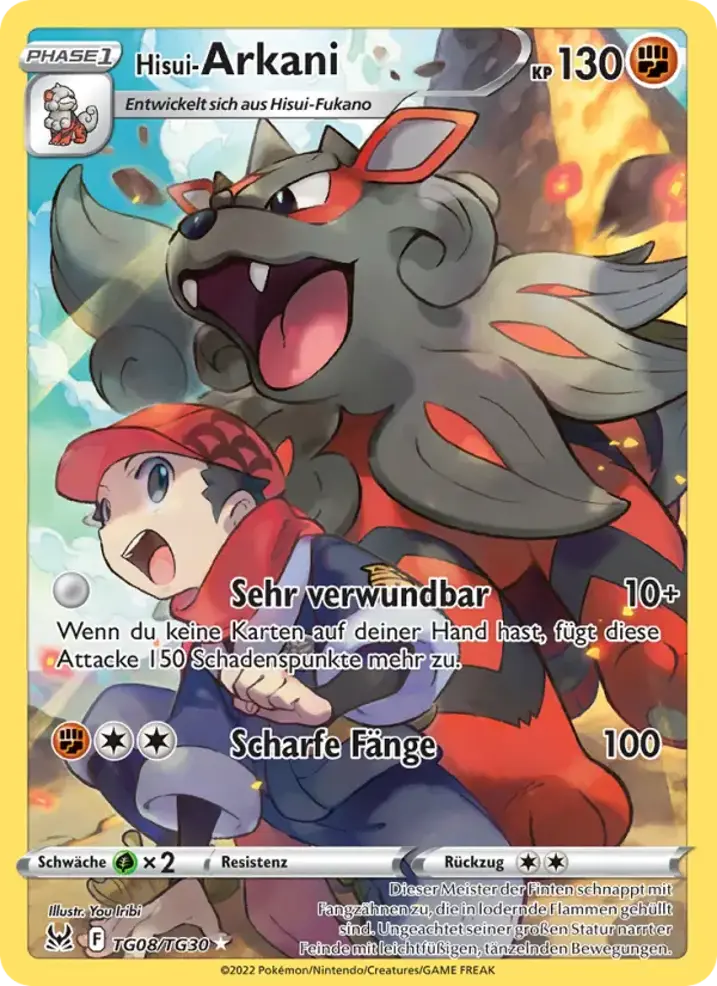 Hisuian Arcanine 