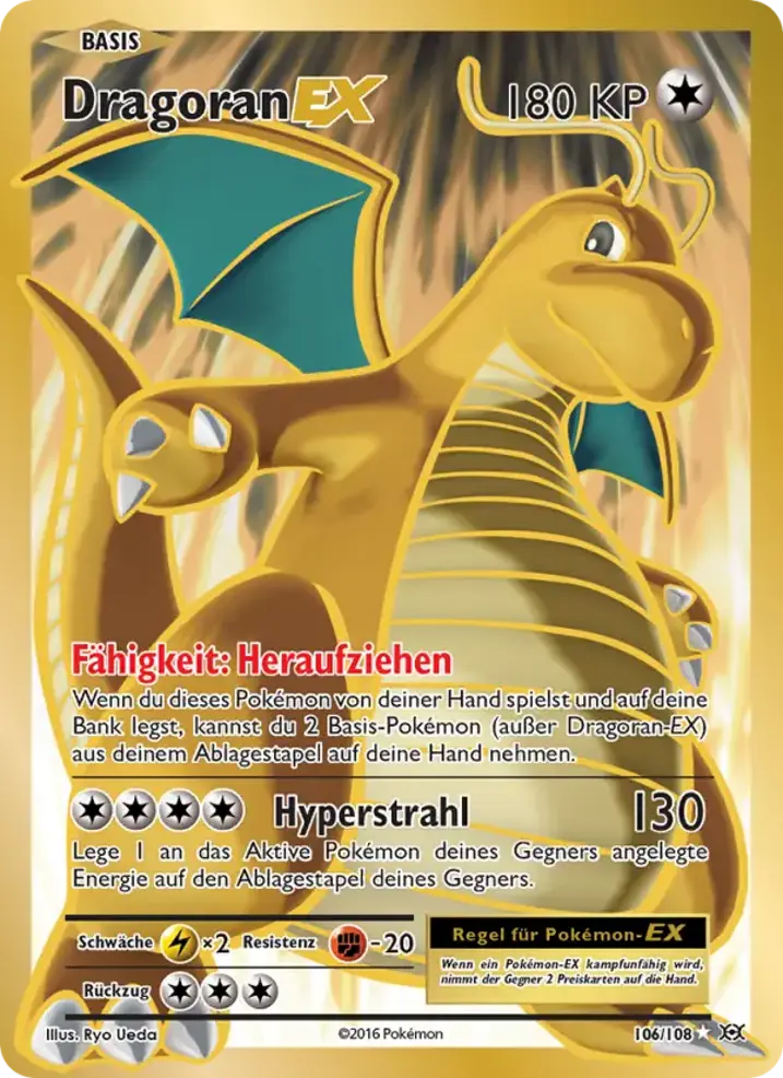Dragonite EX 