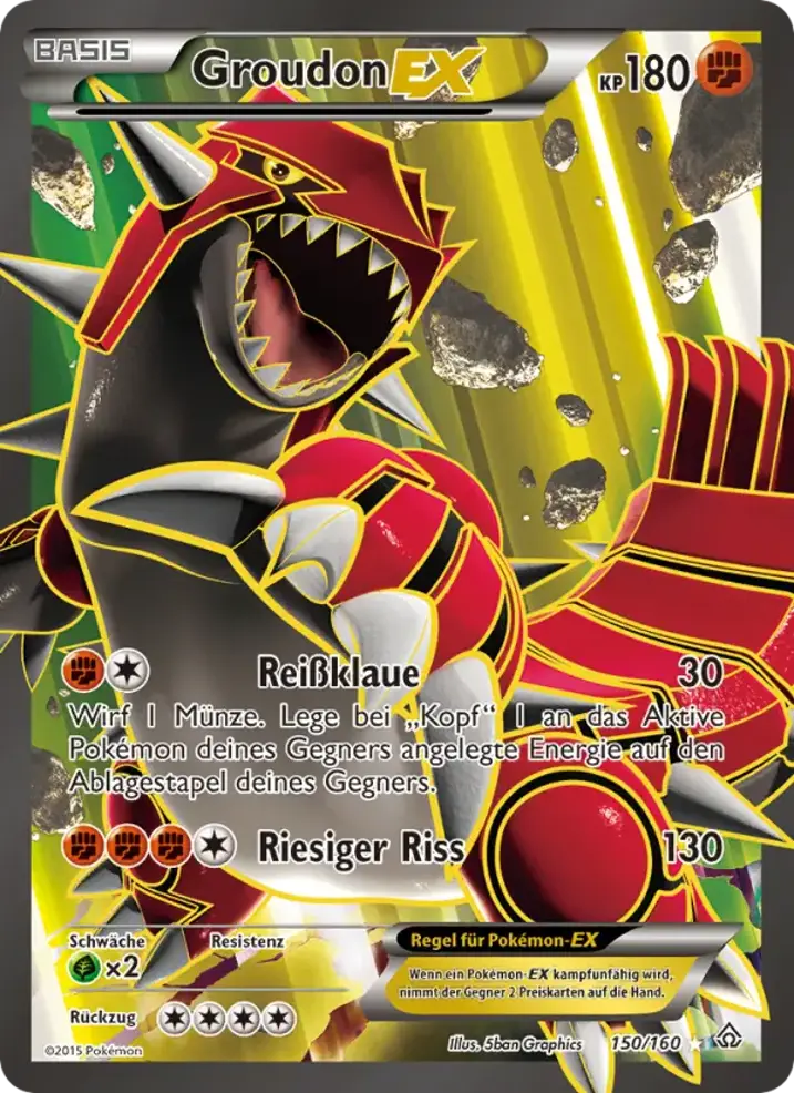 Groudon EX 