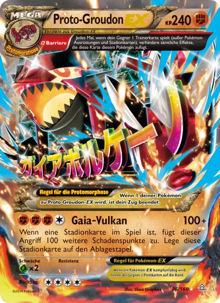 Primal Groudon EX 
