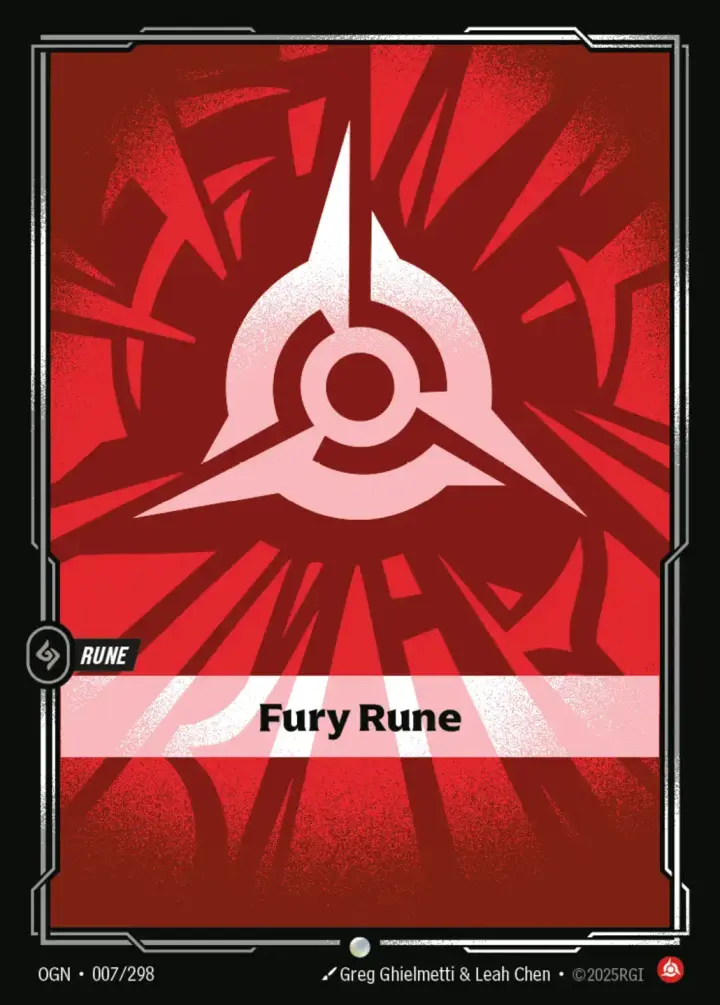 Fury Rune (V.1 - Common)