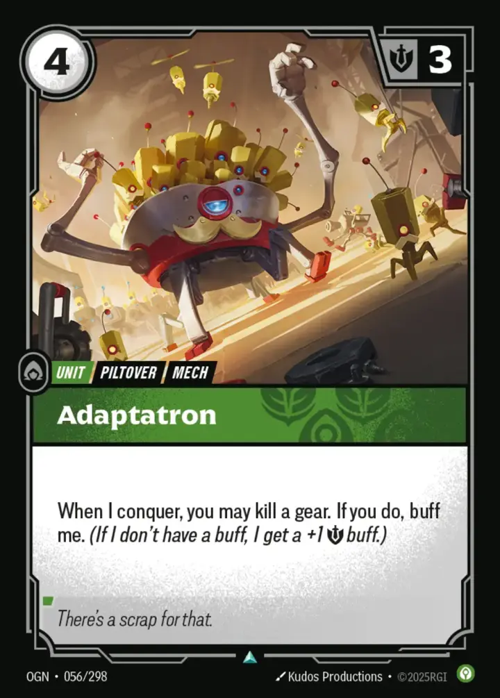 Adaptatron Single: Riftbound: League of Legends Origins Einzelkarte