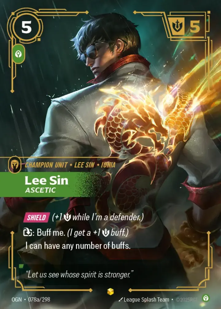 Lee Sin, Ascetic (V.2 - Showcase)