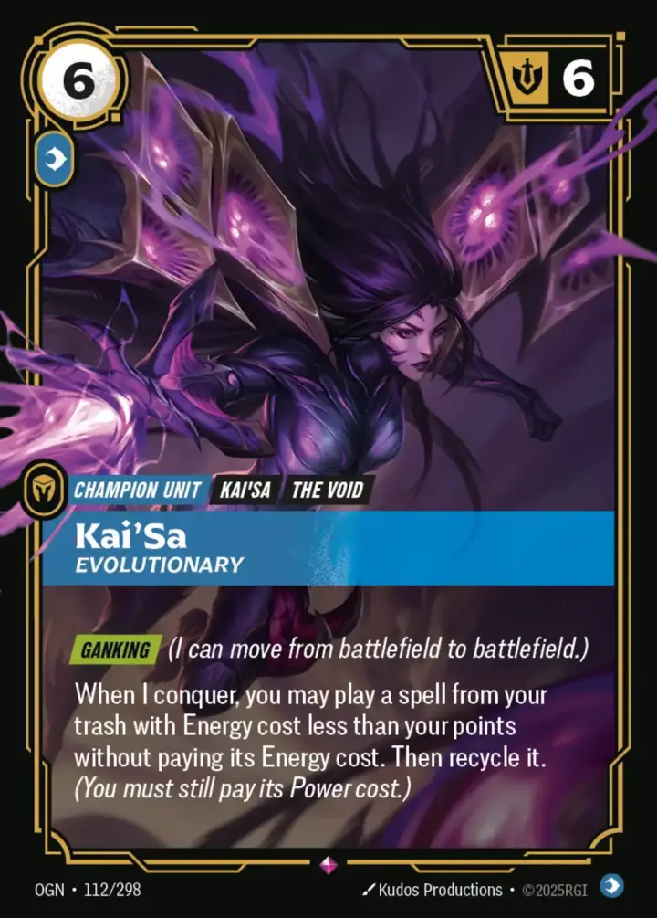 Kai'Sa, Evolutionary (V.1 - Rare)