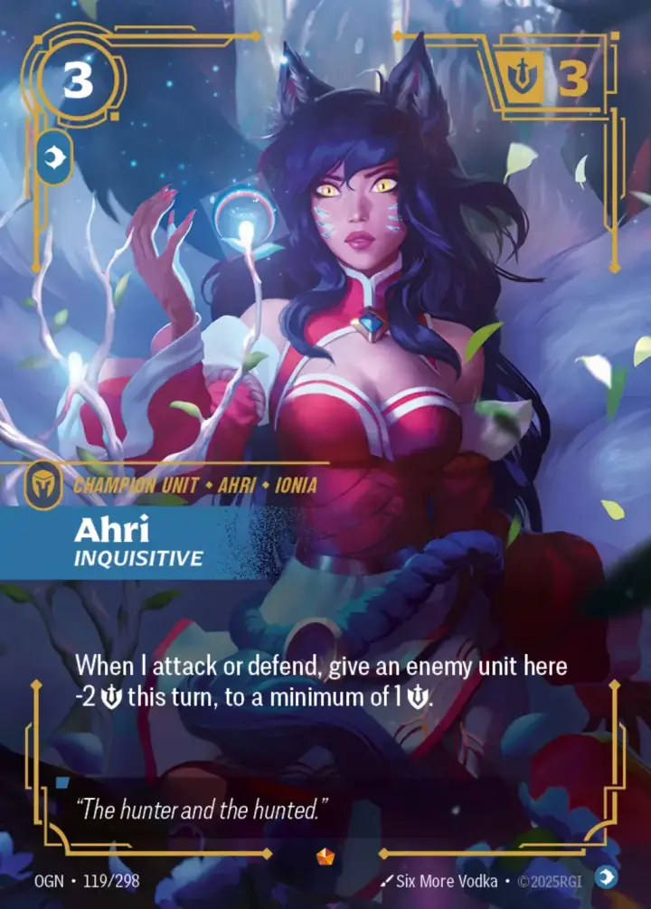 Ahri, Inquisitive (V.1 - Epic)