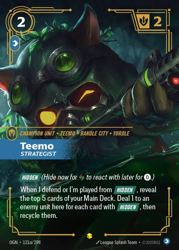 Teemo, Strategist (V.2 - Showcase)