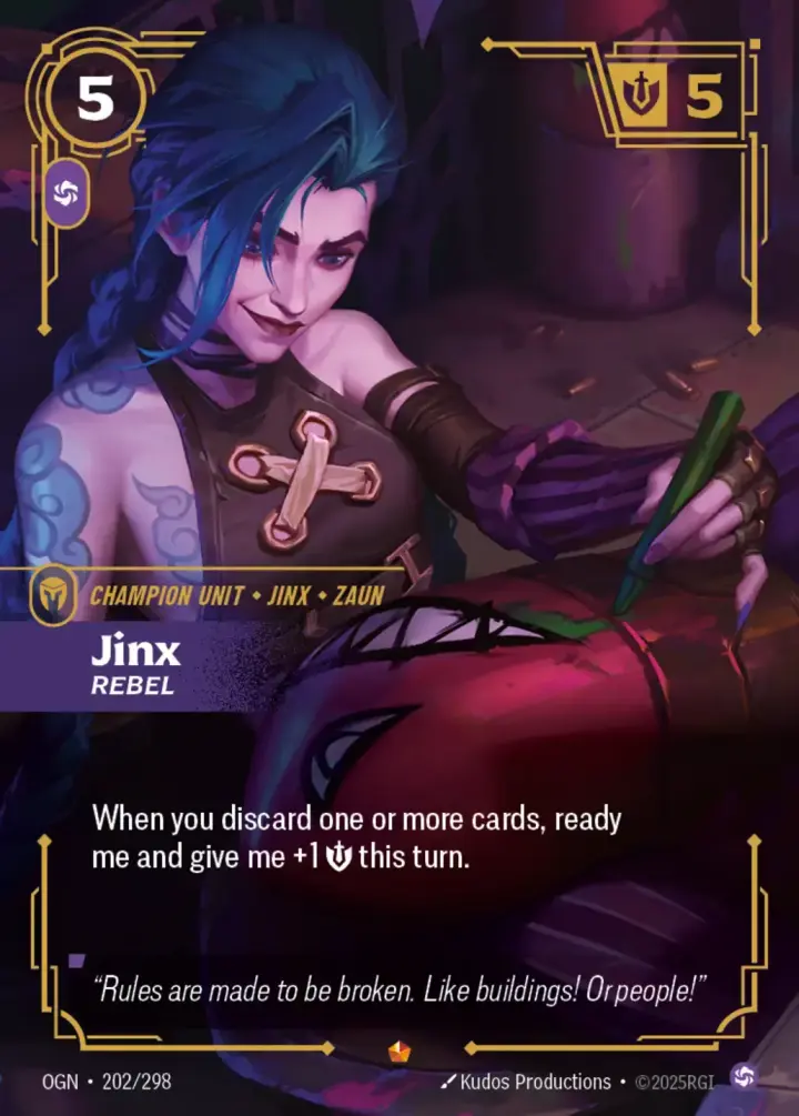 Jinx, Rebel (V.1 - Epic)