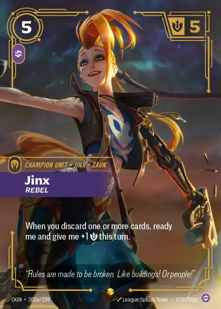 Jinx, Rebel (V.2 - Showcase)