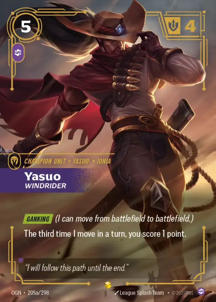 Yasuo, Windrider (V.2 - Showcase)