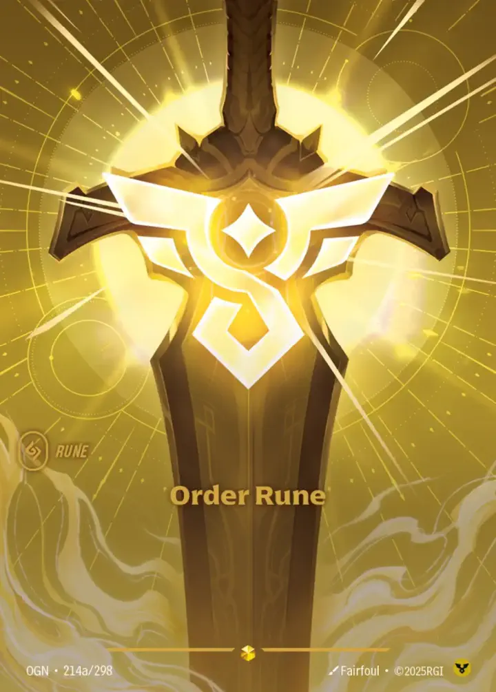 Order Rune (V.2 - Showcase)