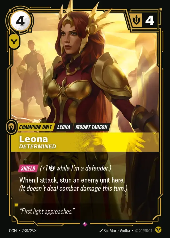 Leona, Determined (V.1 - Rare)