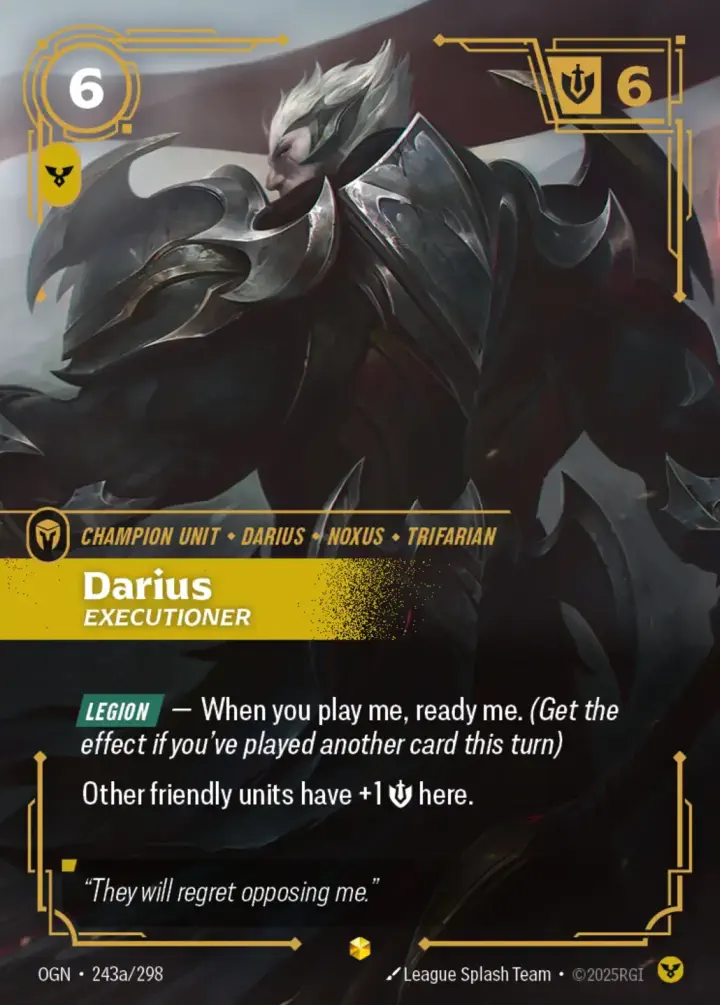 Darius, Executioner (V.2 - Showcase)