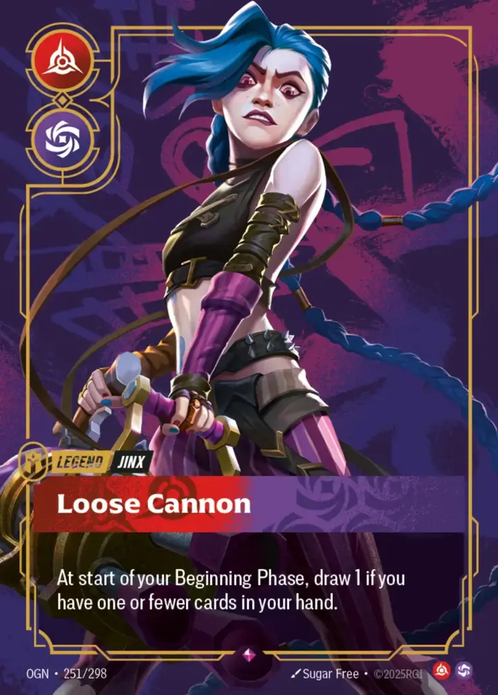 Jinx, Loose Cannon (V.1 - Rare)