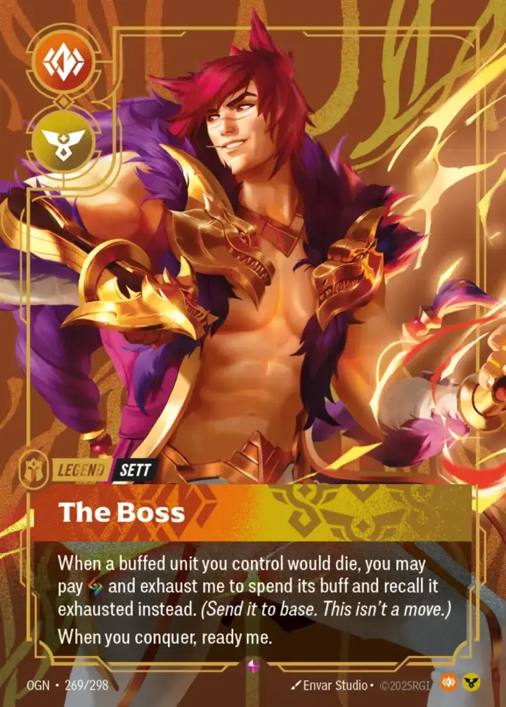 Sett, The Boss (V.1 - Rare)
