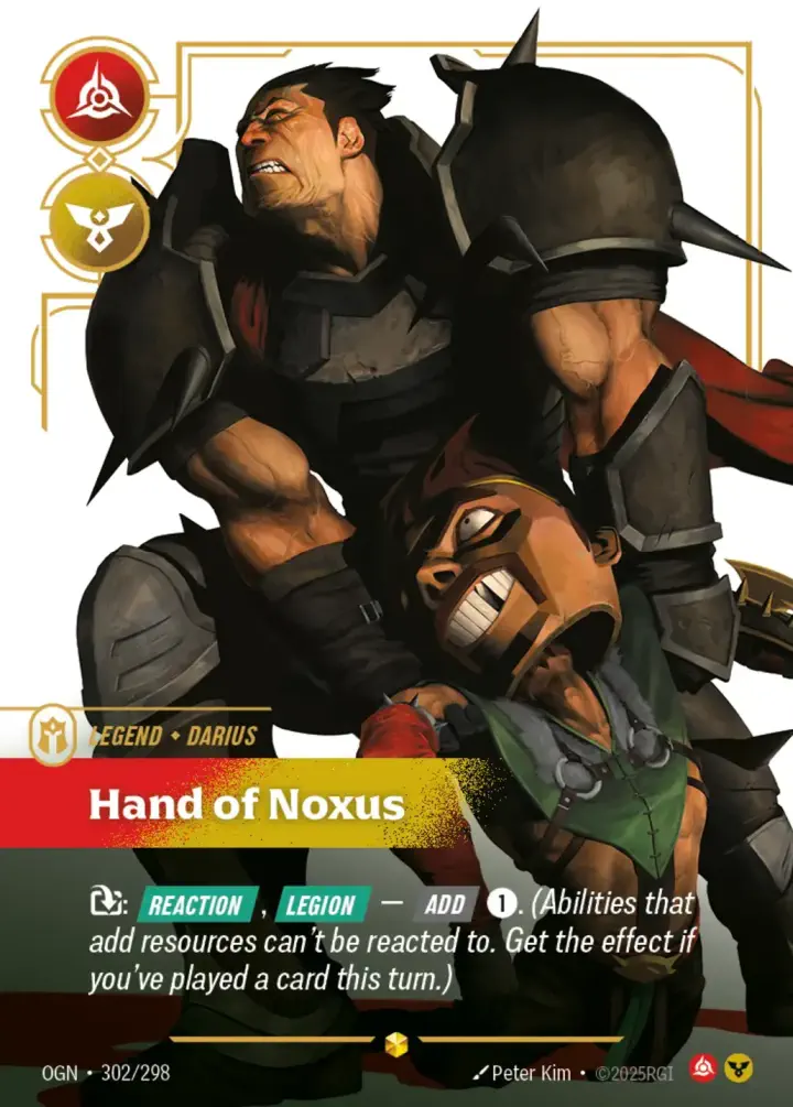 Darius, Hand of Noxus (V.2 - Showcase)