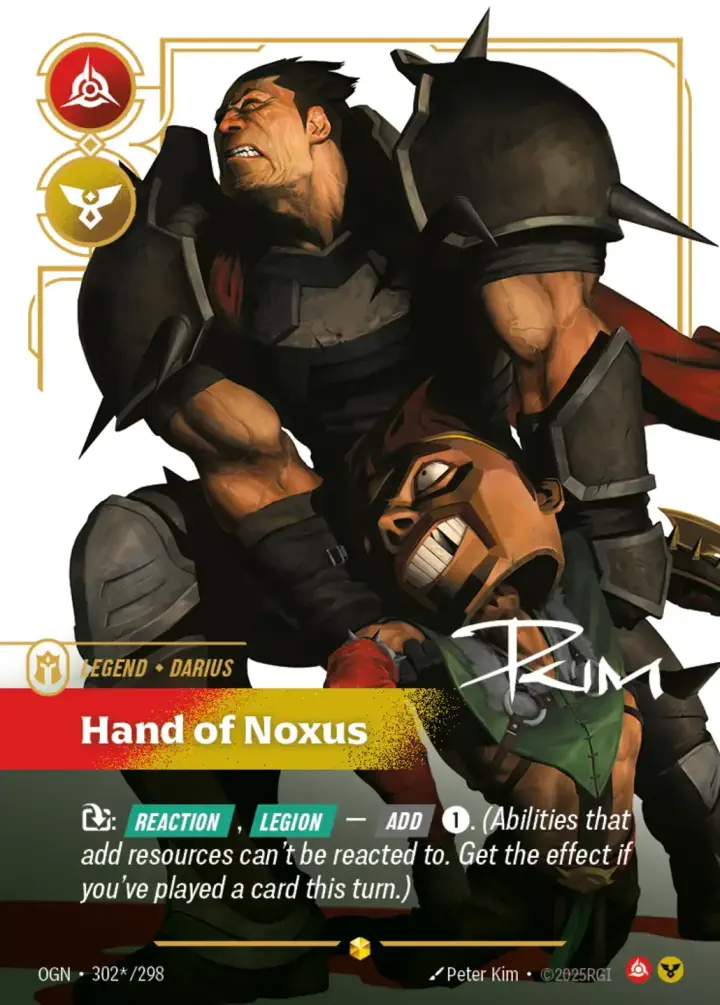Darius, Hand of Noxus (V.3 - Showcase)