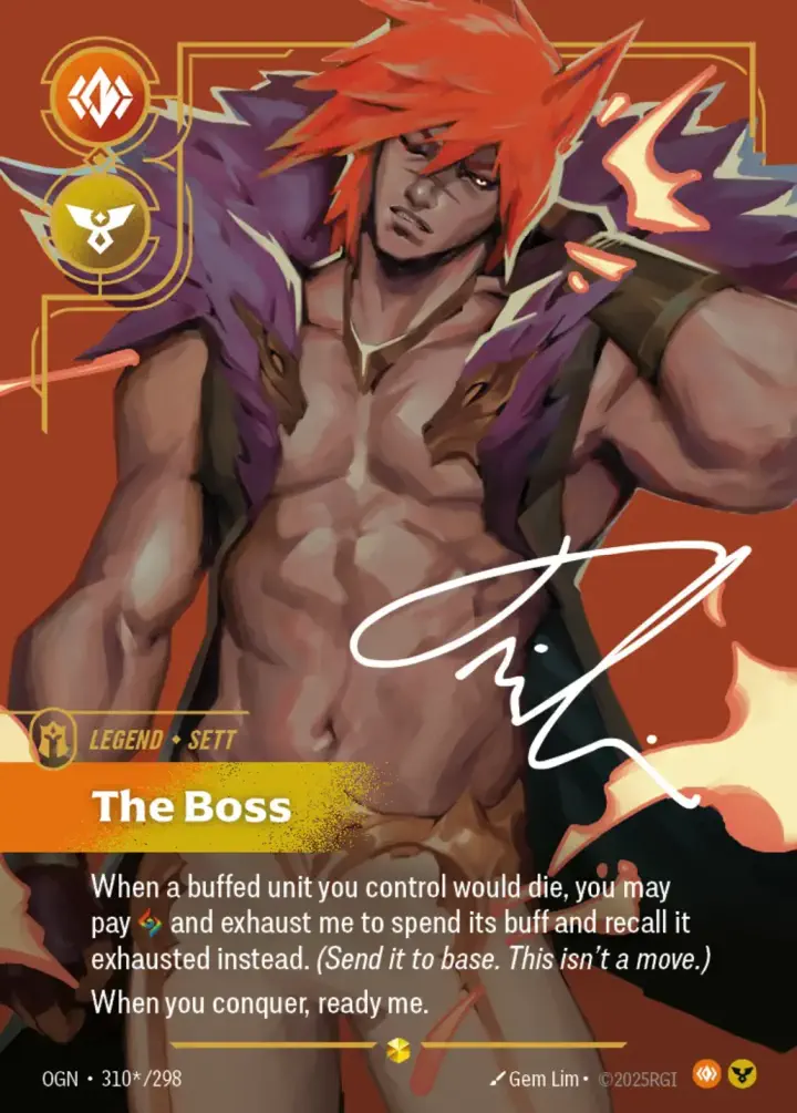 Sett, The Boss (V.3 - Showcase)