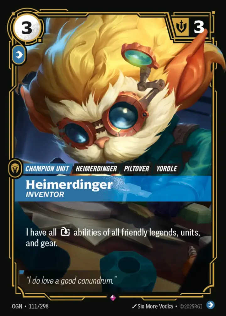 Heimerdinger, Inventor (V.2 - Rare)
