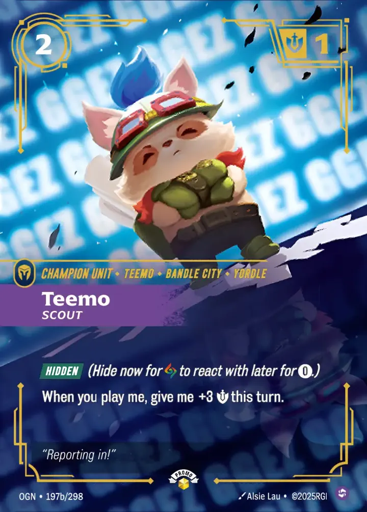 Teemo, Scout (V.2 - Showcase)