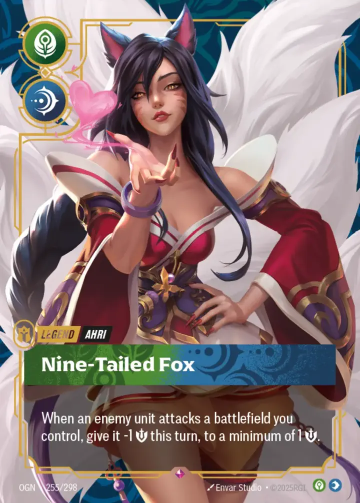 Ahri, Nine-Tailed Fox Single: Riftbound: League of Legends Origins: Promos Einzelkarte