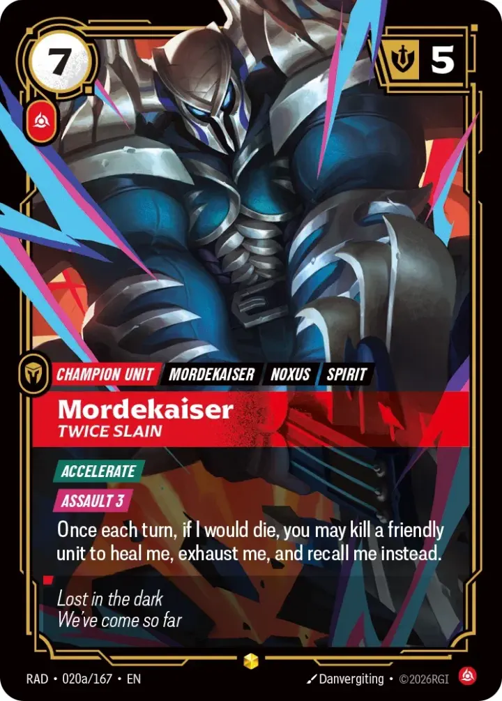 Mordekaiser, Twice Slain (V.2 - Showcase)