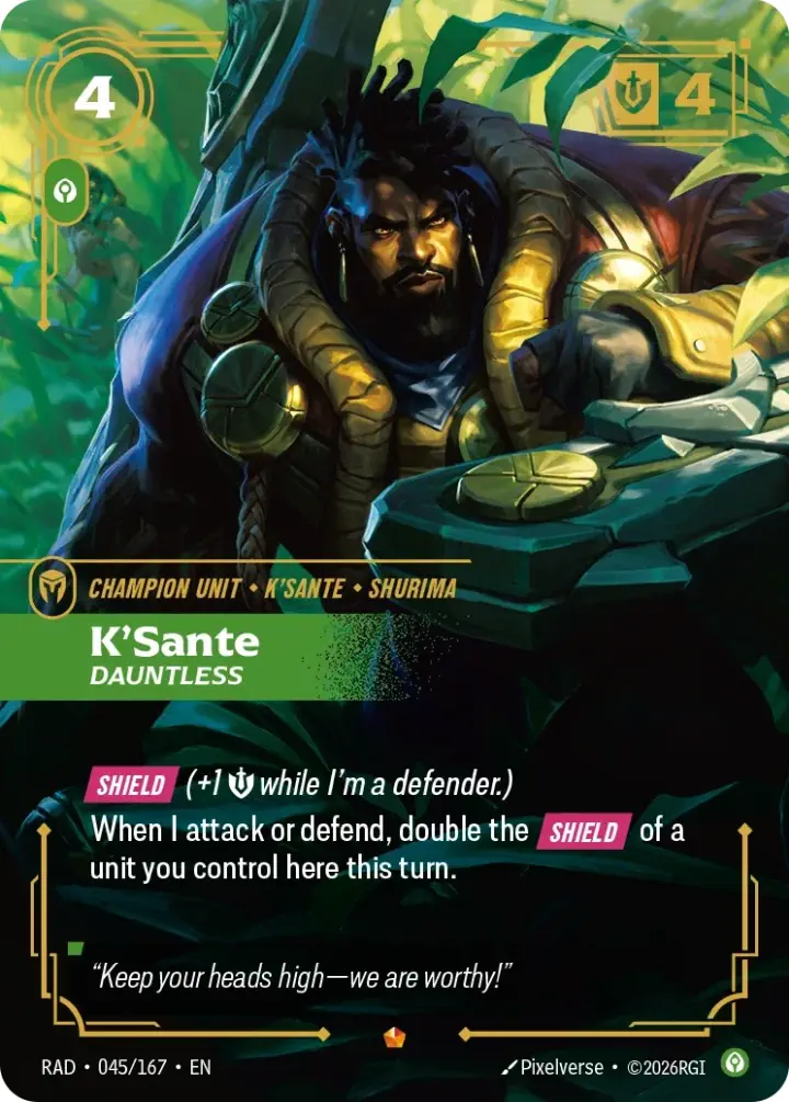 K'Sante, Dauntless (V.1 - Epic)