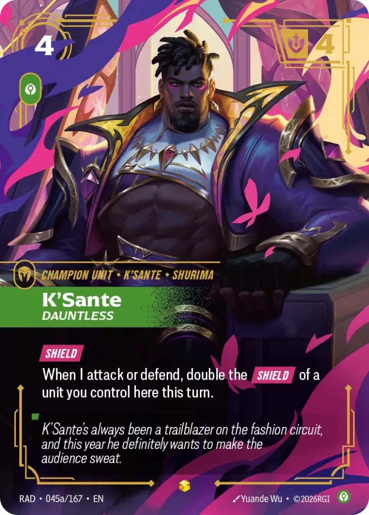 K'Sante, Dauntless (V.2 - Showcase)