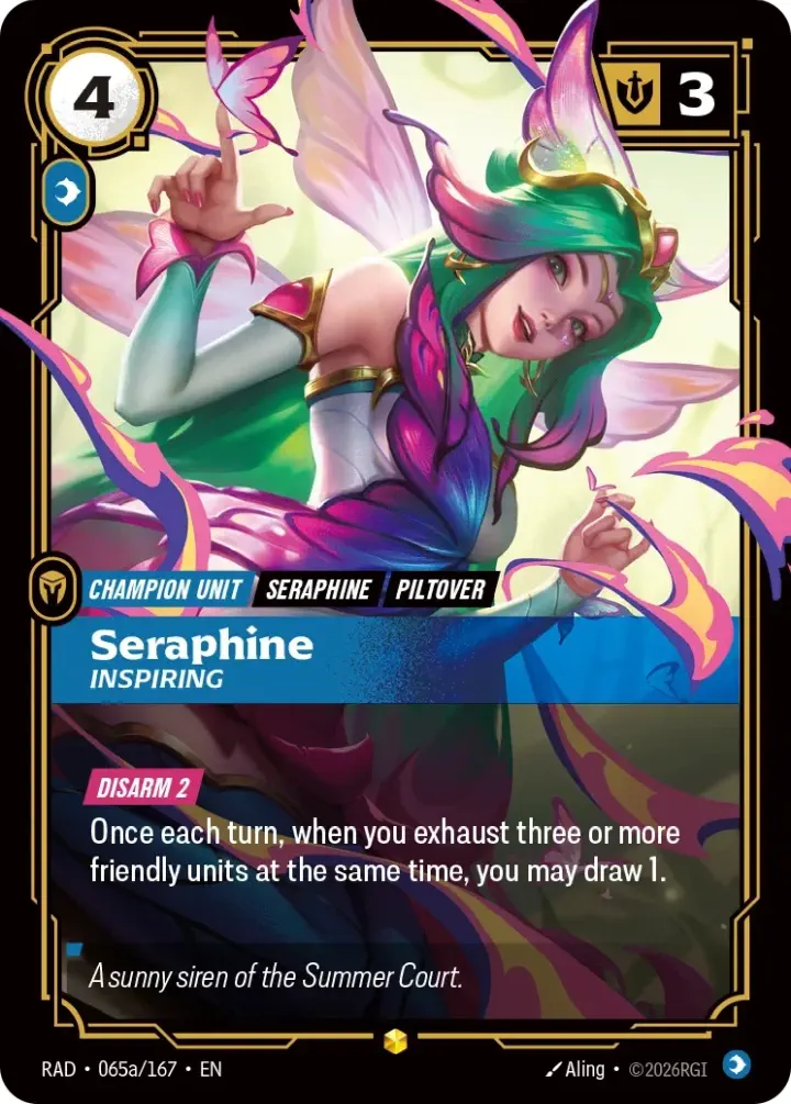 Seraphine, Inspiring (V.2 - Showcase)