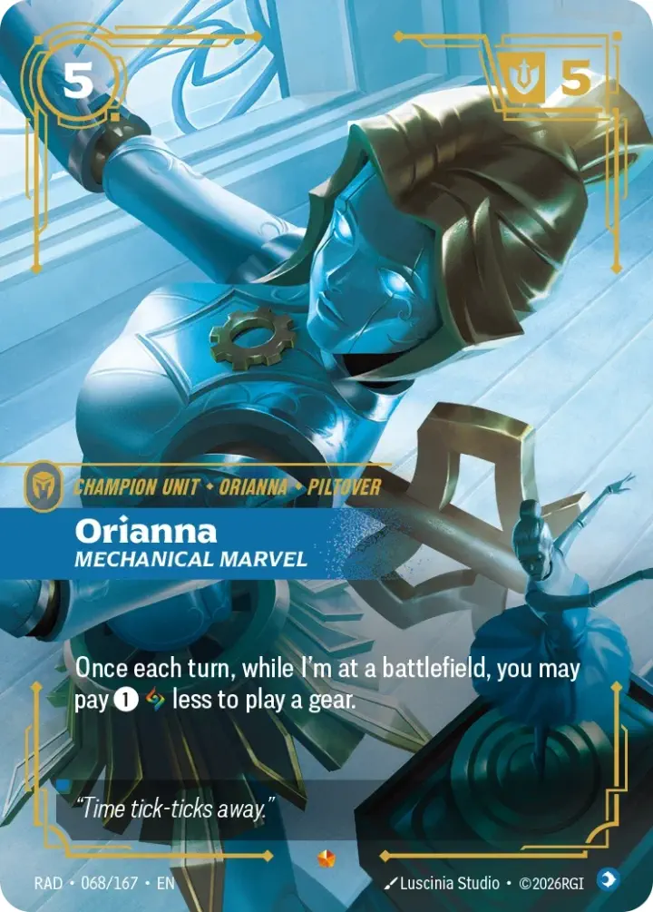 Orianna, Mechanical Marvel (V.1 - Epic)