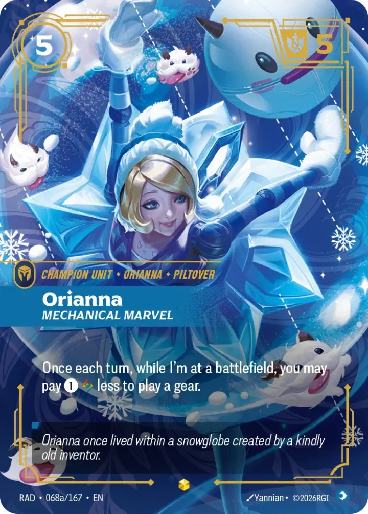 Orianna, Mechanical Marvel (V.2 - Showcase)