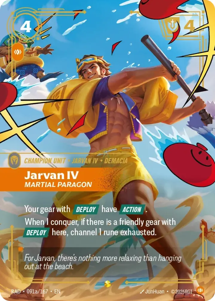 Jarvan IV, Martial Paragon (V.2 - Showcase)