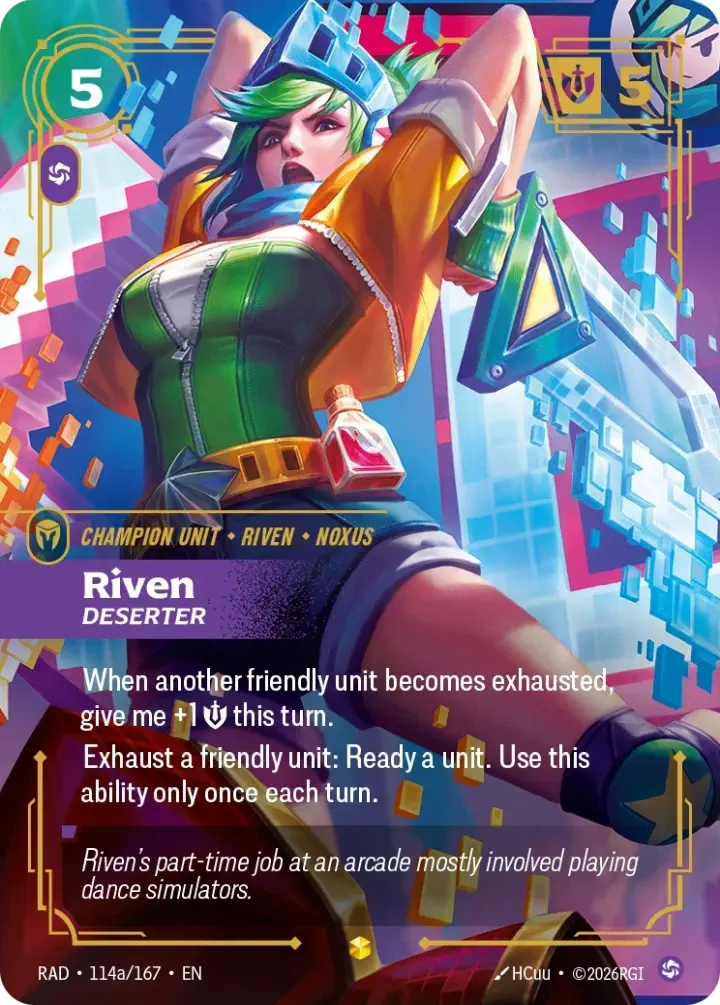 Riven, Deserter (V.2 - Showcase)