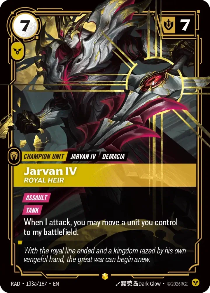 Jarvan IV, Royal Heir (V.2 - Showcase)
