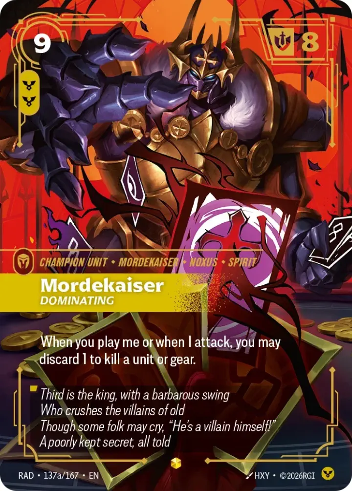 Mordekaiser, Dominating (V.2 - Showcase)