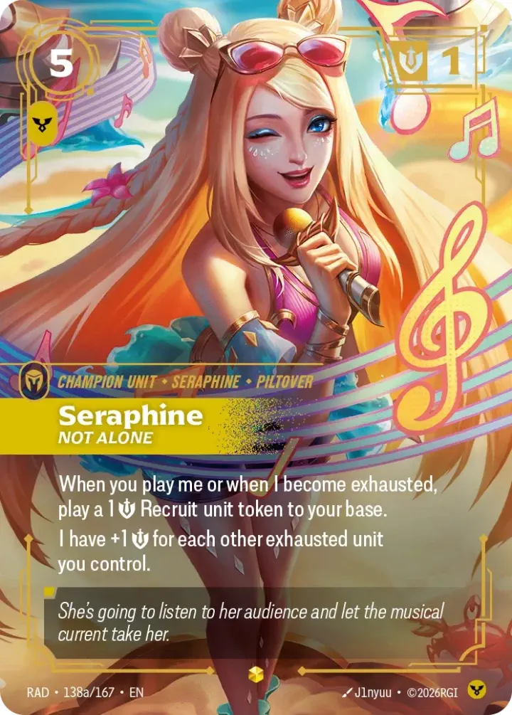 Seraphine, Not Alone (V.2 - Showcase)