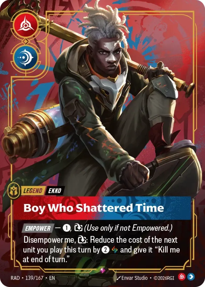 Ekko, Boy Who Shattered Time (V.1 - Rare)