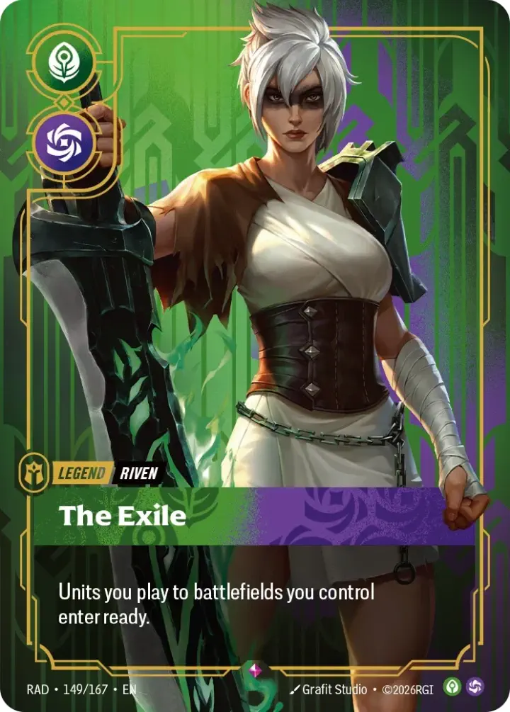 Riven, The Exile (V.1 - Rare)
