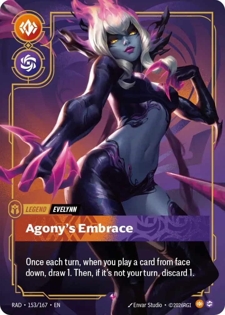 Evelynn, Agony's Embrace (V.1 - Rare)
