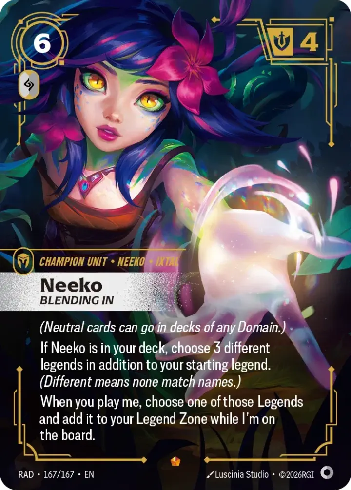 Neeko, Blending In