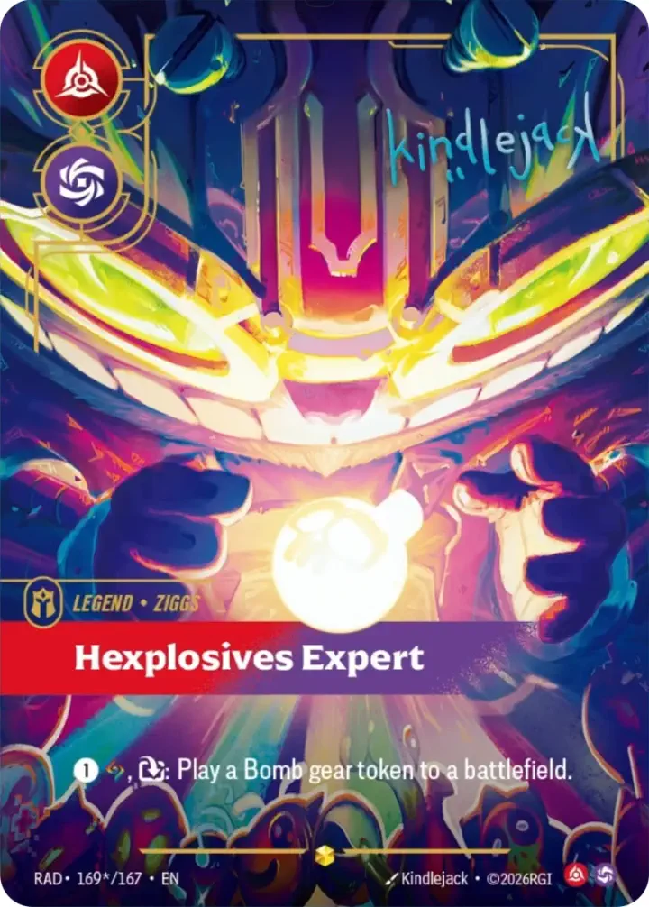 Ziggs, Hexplosives Expert (V.3 - Signed Showcase)