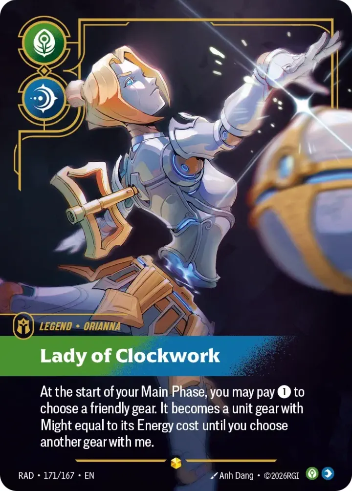 Orianna, Lady of Clockwork (V.2 - Showcase)