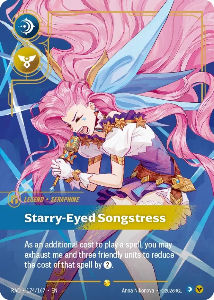Seraphine, Starry-Eyed Songstress (V.2 - Showcase)