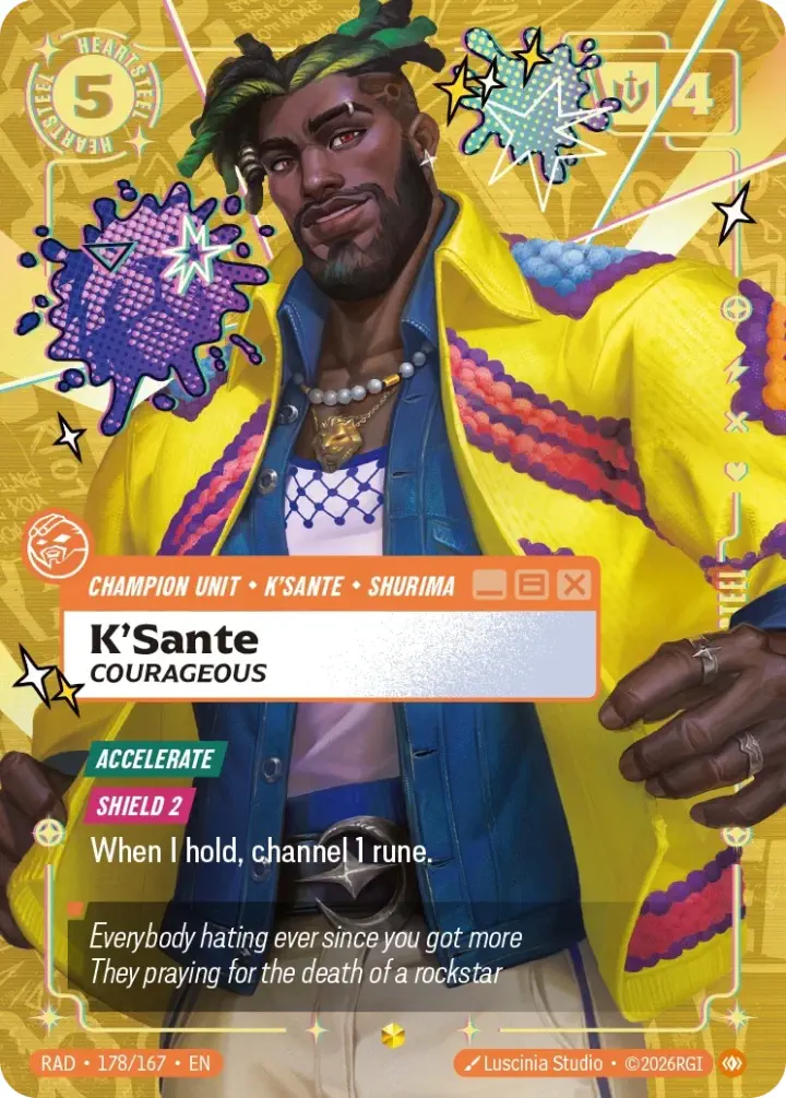 K'Sante, Courageous (V.3 - Showcase)