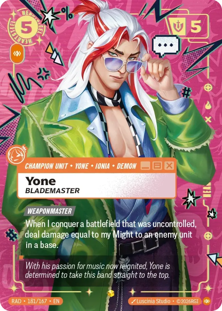 Yone, Blademaster (V.1 - Showcase)