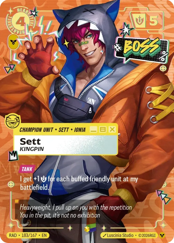 Sett, Kingpin (V.1 - Showcase)