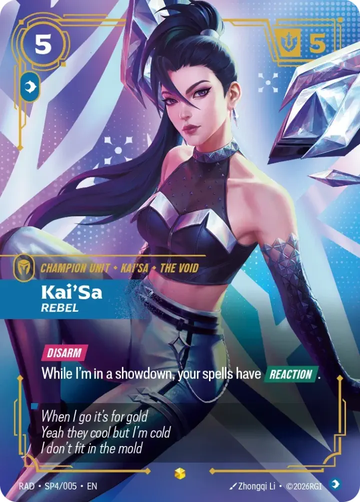 Kai'Sa, Rebel (V.2 - Showcase)