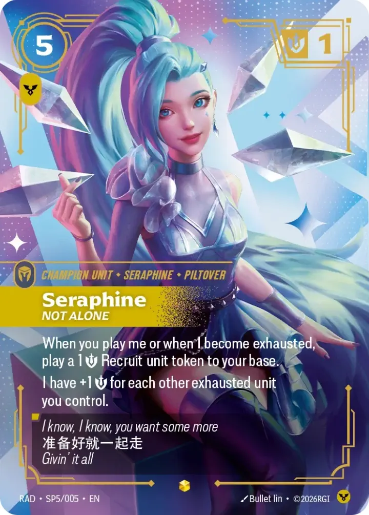 Seraphine, Not Alone (V.3 - Showcase)