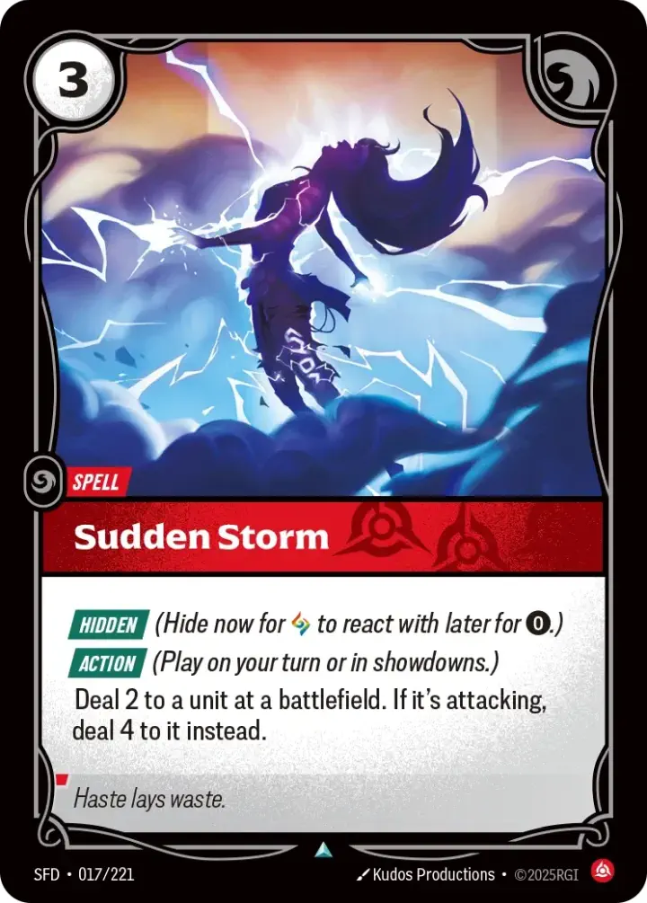 Sudden Storm