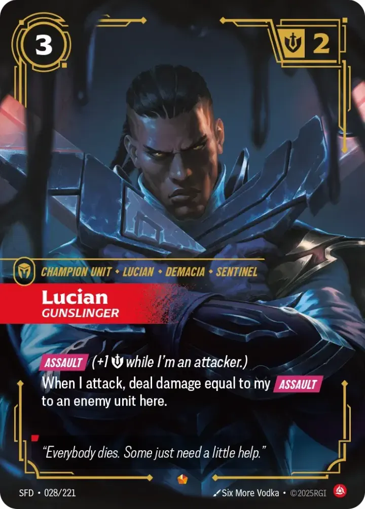 Lucian, Gunslinger (V.1 - Epic)